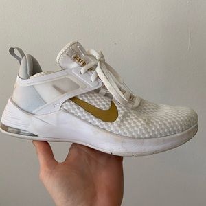 Nike white sneakers size 7